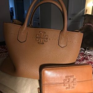Tory Burch handbag and wallet